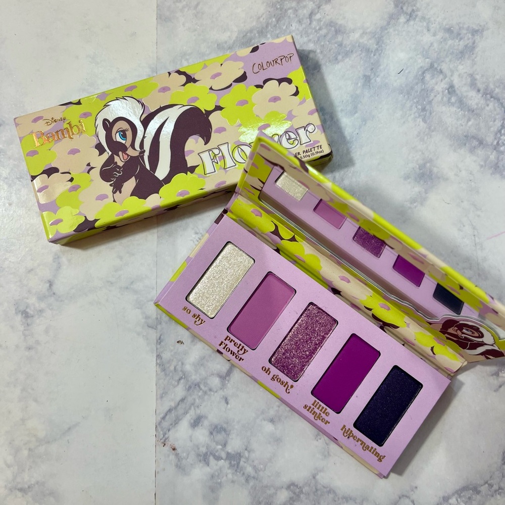 Colourpop x Disney’s Bambi “Flower” Powder Palette